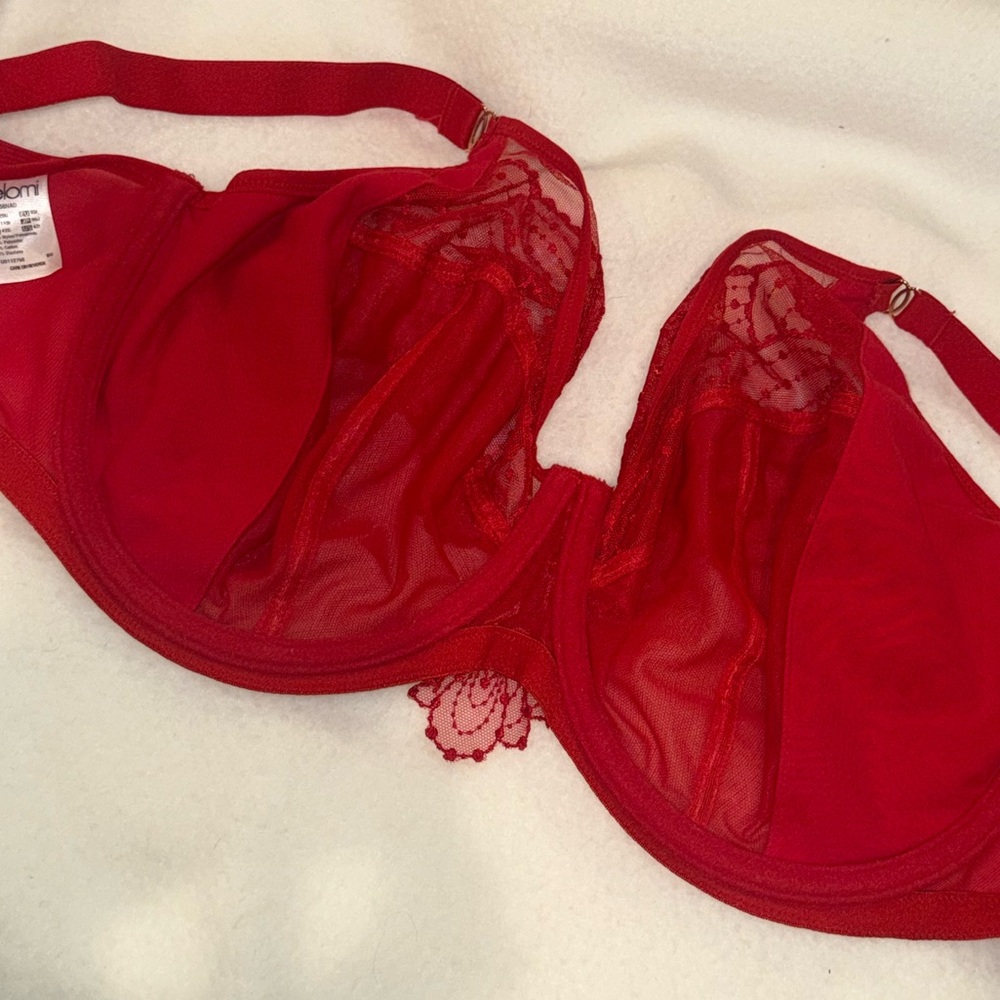 Elomi Priya 42I unlined underwire 3-part cup full figure bra $72 NWOT - Picture 12 of 14